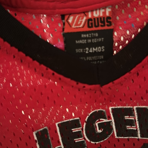 Boys play set - 18 months - tank top and shorts (jersey) - Picture 4 of 5